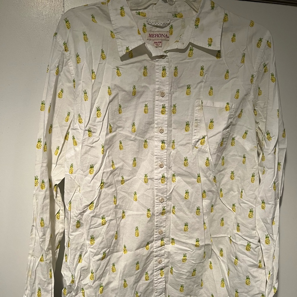 Pineapple Button-Down